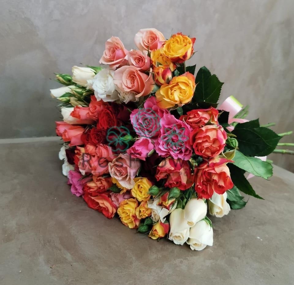 Букет цветов из: Розы в Никольском Астраханской области