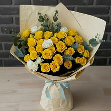 Букет цветов из:  Розы в Никольском Астраханской области