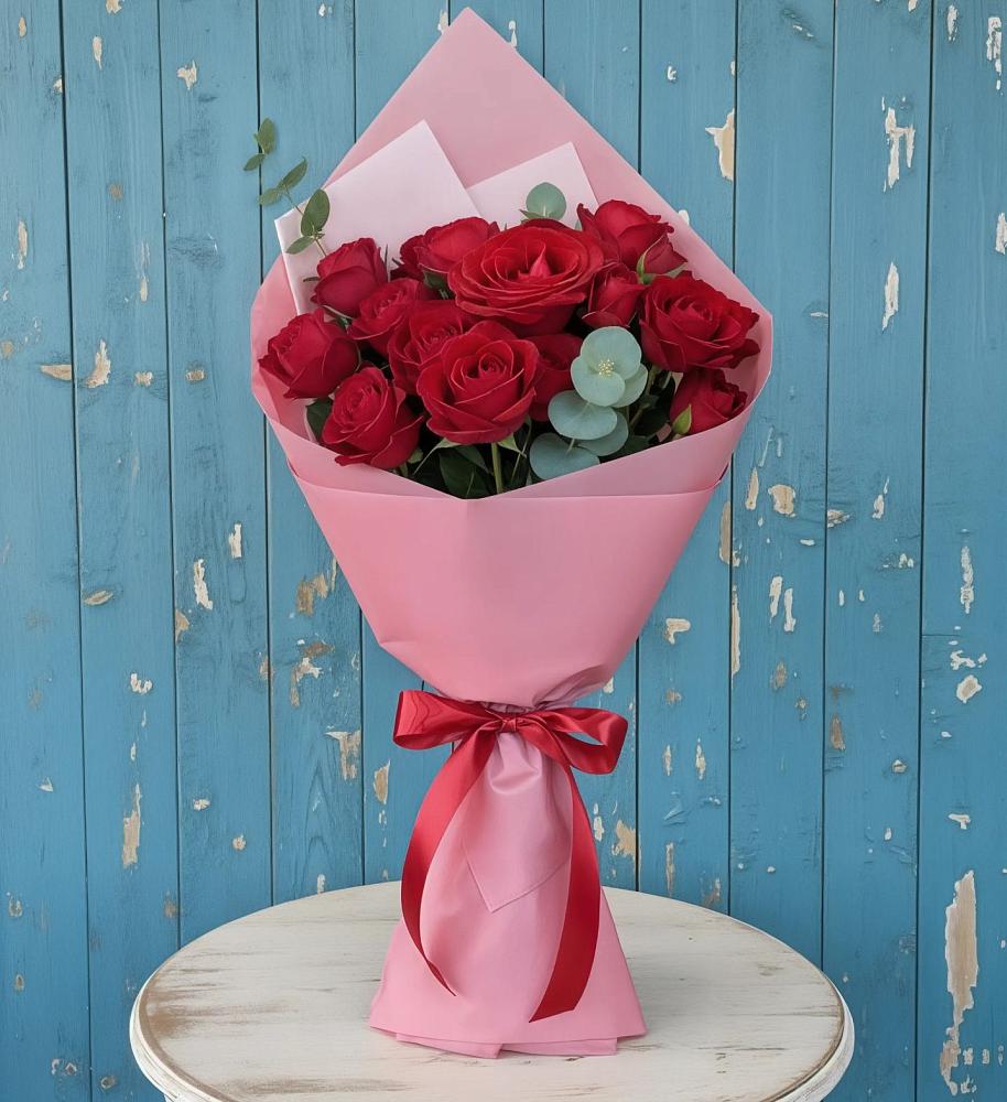 Букет цветов из: Розы в Никольском Астраханской области