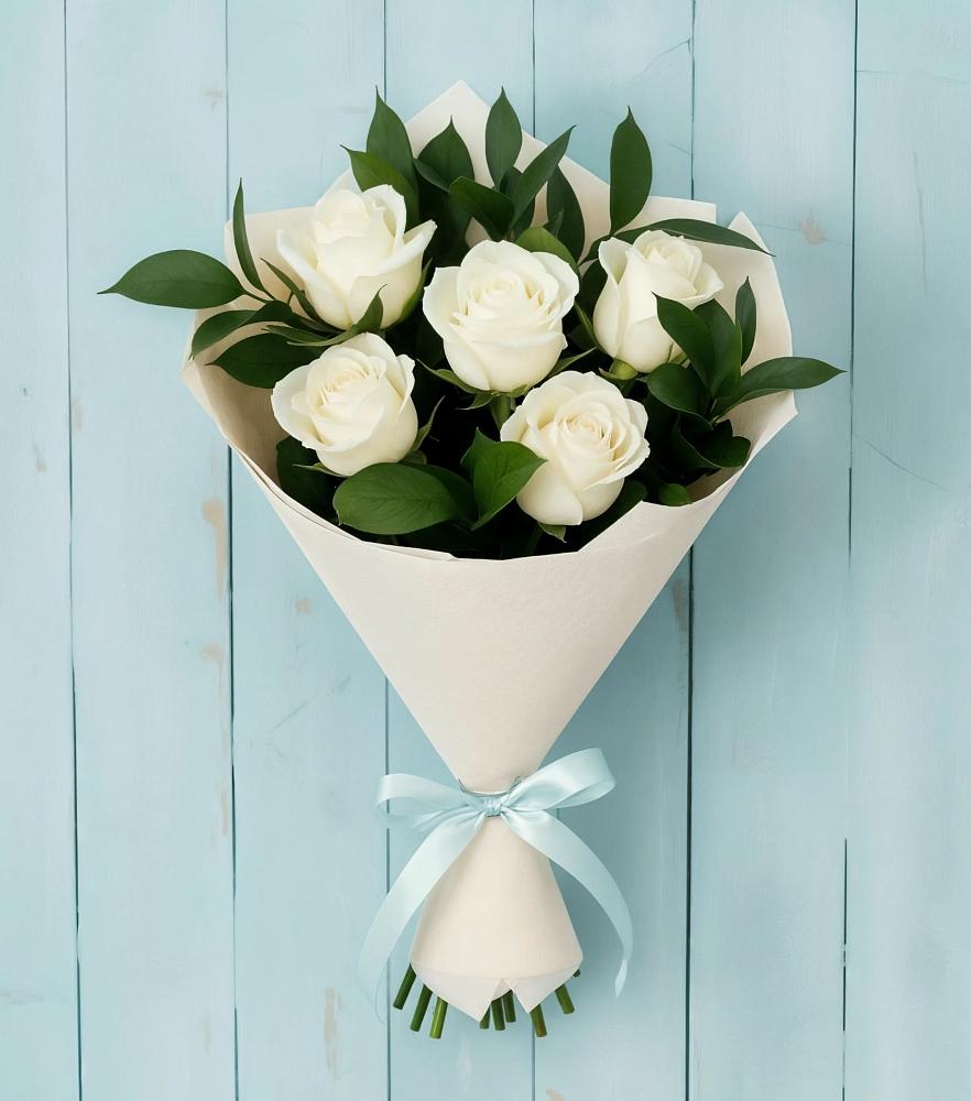 Букет цветов из: Розы в Никольском Астраханской области