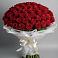 Букет 101 Красная роза Блэк Мэджик в Никольском Астраханской области
