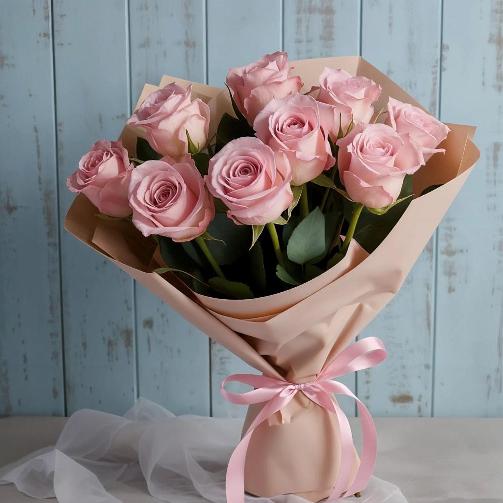 Букет цветов из: Розы в Никольском Астраханской области