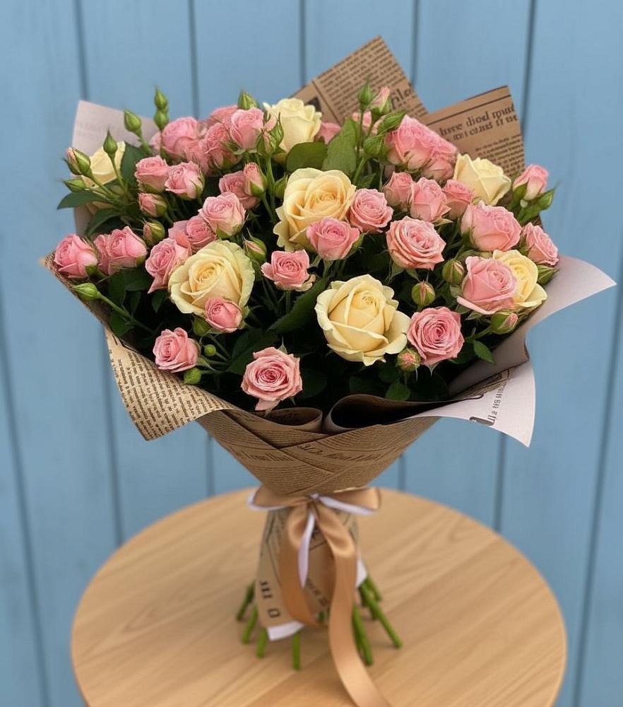 Букет цветов из: Розы в Никольском Астраханской области