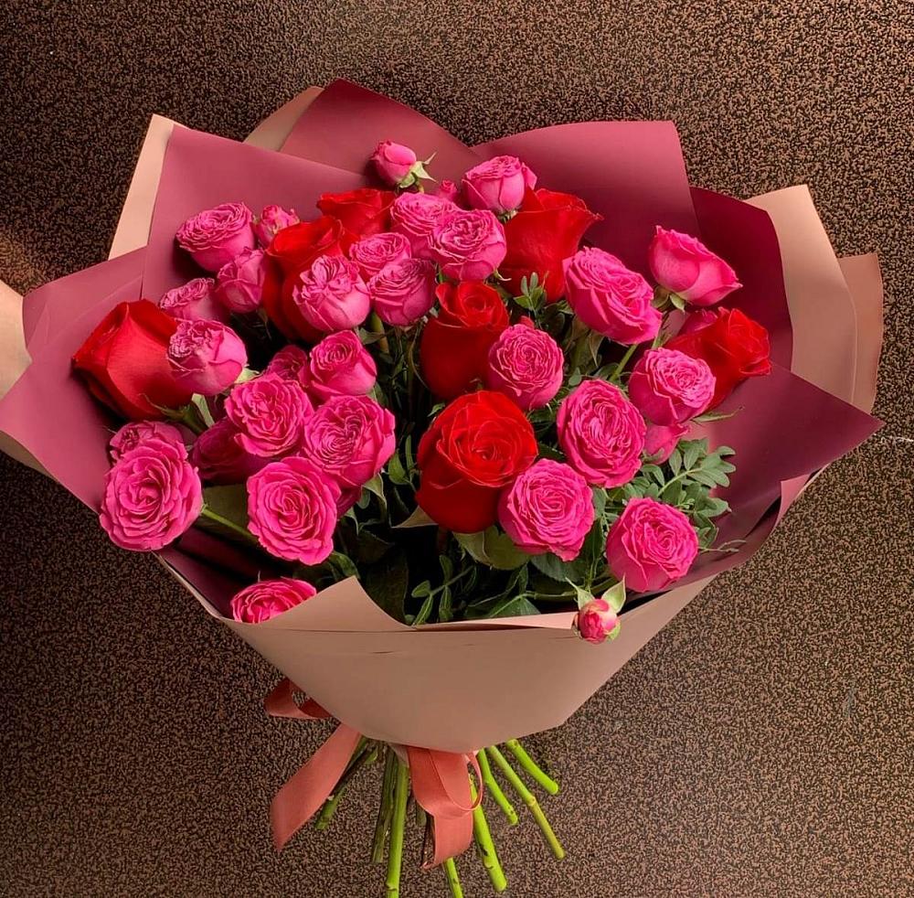 Букет В объятьях нежности в Никольском Астраханской области