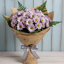 Букет цветов из:  Хризантемы в Никольском Астраханской области