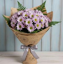 Букет цветов из:  Хризантемы в Никольском Астраханской области