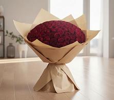 Букет 101 Красная роза в Никольском Астраханской области