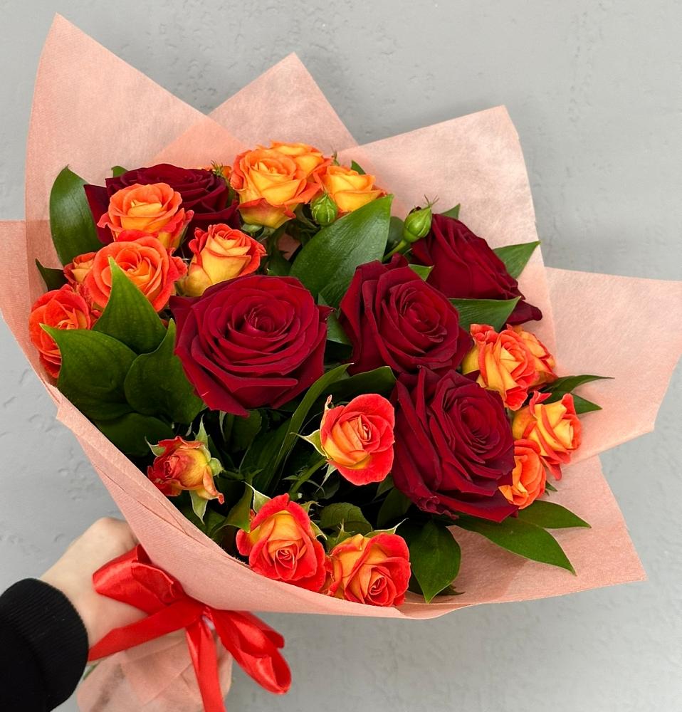 Букет Любовь и восторг в Никольском Астраханской области