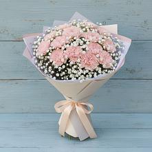 Букет цветов из:  Гвоздики в Никольском Астраханской области