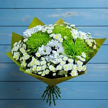 Букет цветов из:  Хризантемы в Никольском Астраханской области