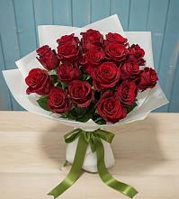 Букет Красные розы в Никольском Астраханской области