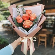 Букет цветов из:  Розы в Никольском Астраханской области