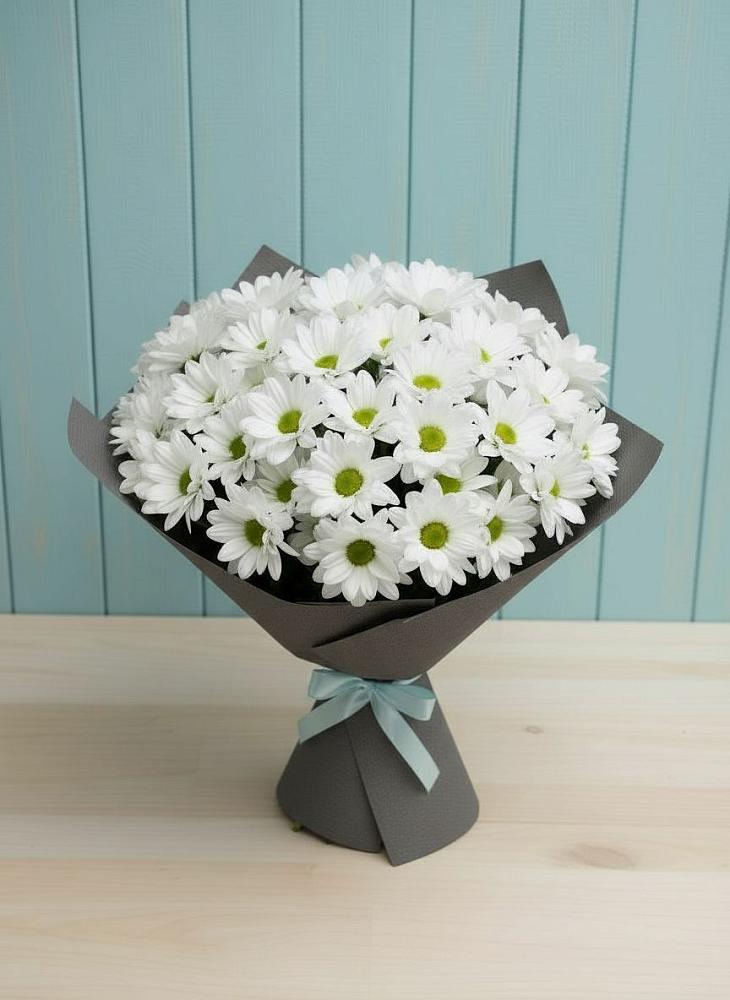 Букет цветов из: Хризантемы в Никольском Астраханской области