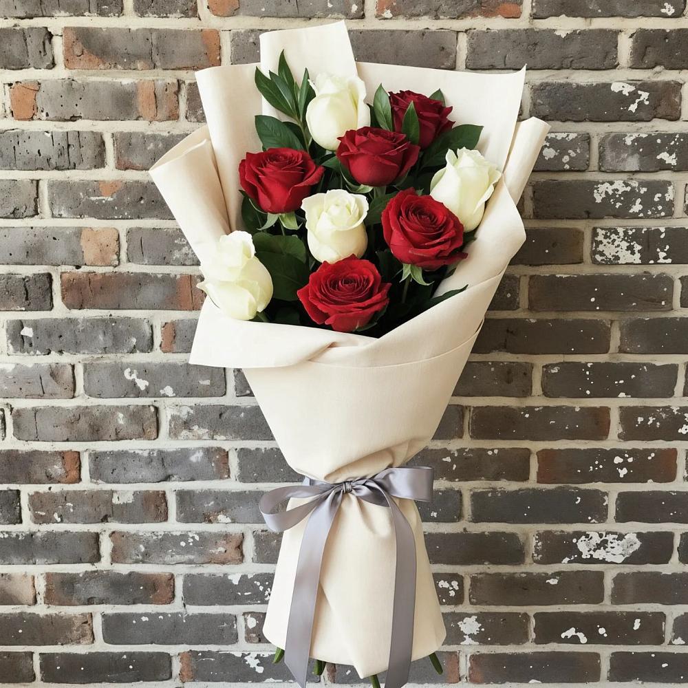 Букет цветов из: Розы в Никольском Астраханской области