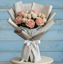 Букет цветов из:  Розы в Никольском Астраханской области