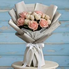 Букет цветов из:  Розы в Никольском Астраханской области