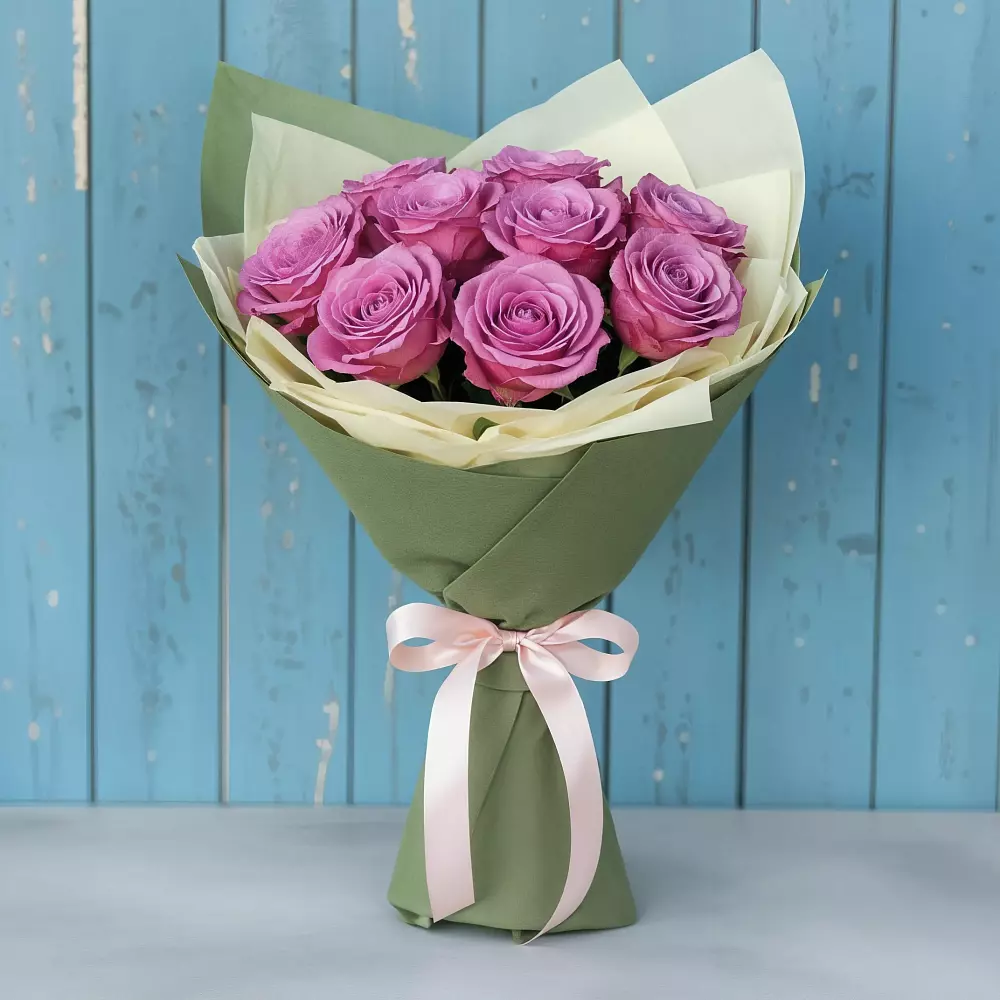 Букет Розы Фёрст Леди в Никольском Астраханской области