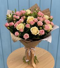 Букет цветов из:  Розы в Никольском Астраханской области