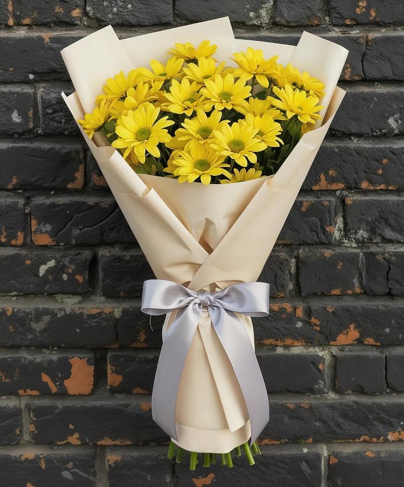 Букет цветов из: Хризантемы в Никольском Астраханской области