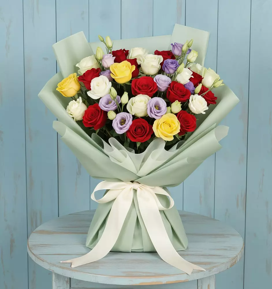 Букет цветов из: Розы в Никольском Астраханской области