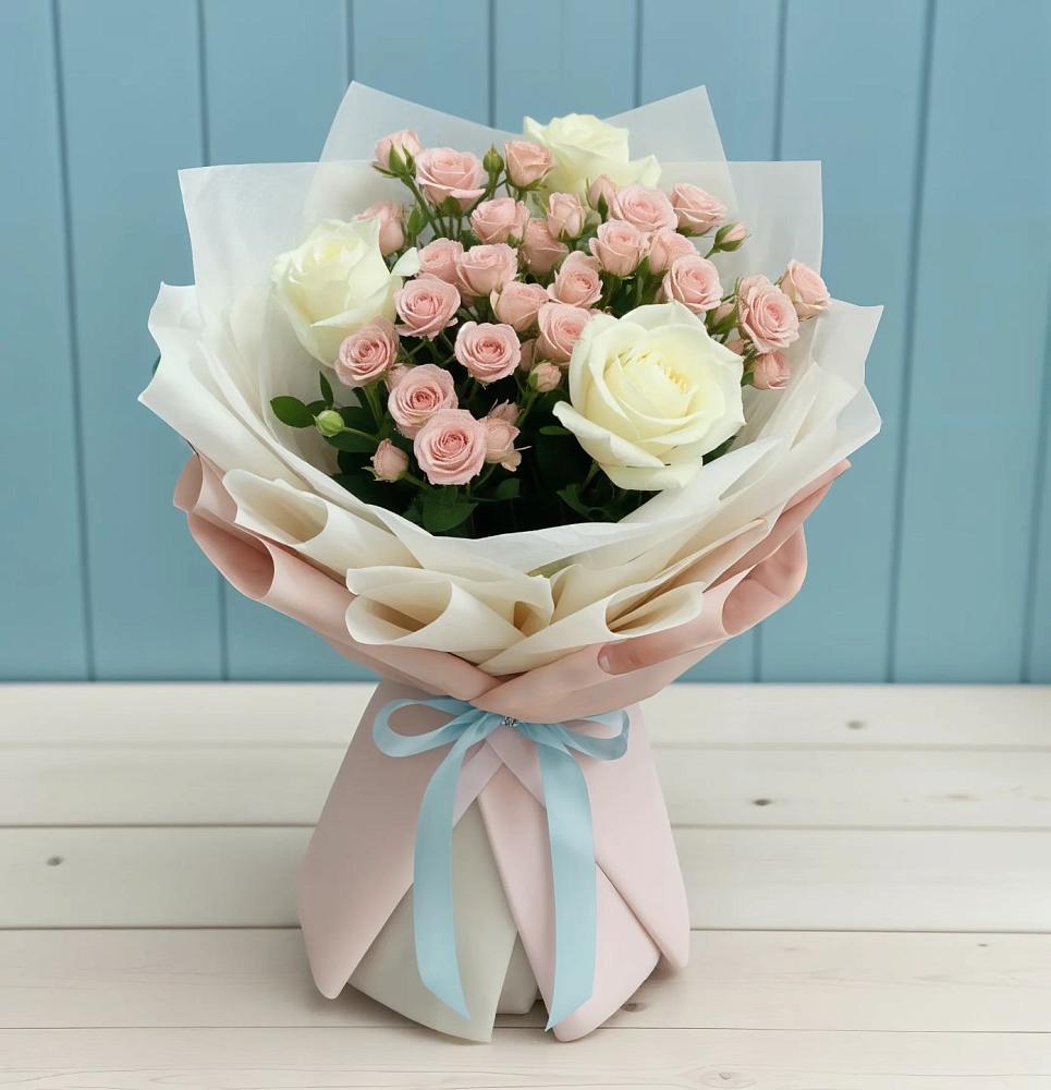 Букет цветов из: Розы в Никольском Астраханской области