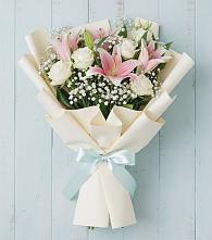 Букет цветов из:  Лилии в Никольском Астраханской области