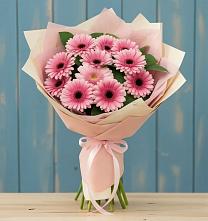 Букет цветов из:  Герберы в Никольском Астраханской области