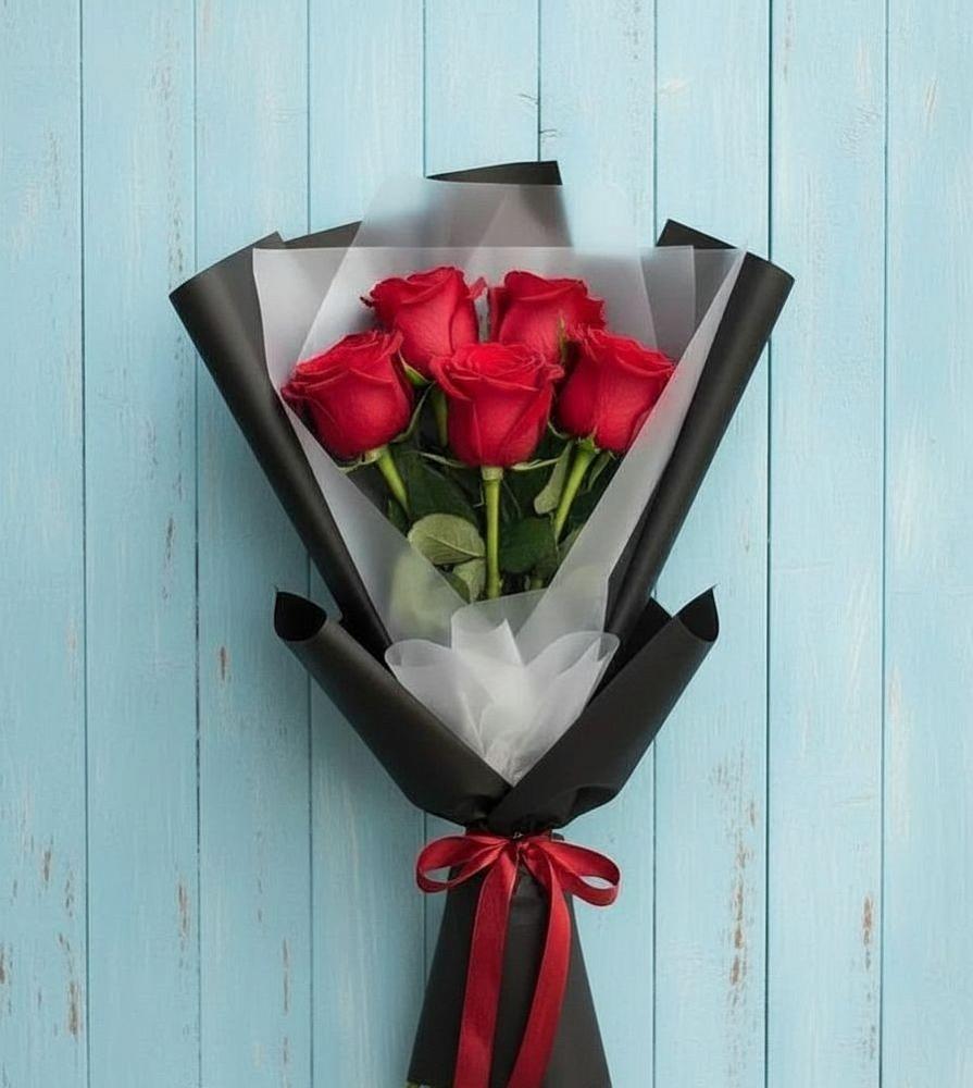 Букет цветов из: Розы в Никольском Астраханской области