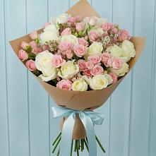 Букет цветов из:  Розы в Никольском Астраханской области