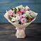 Букет цветов из: Хризантемы, Альстромерии и Розы в Никольском Астраханской области